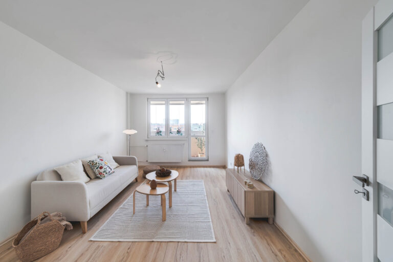 Home staging Ostrava - obývací pokoj