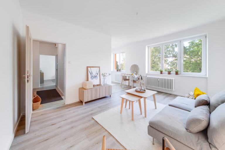 Home staging Ostrava - obývací pokoj PO